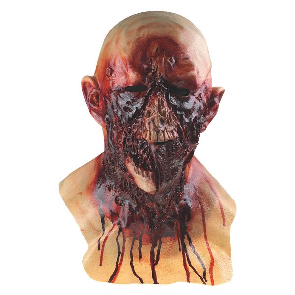 

cosplay masks horror bleeding zombie long tongue latex mask full over the head scary mask for halloween