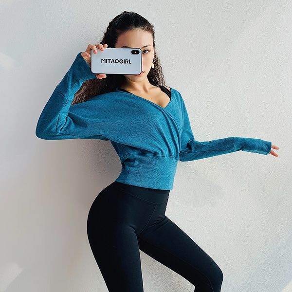 

fitness clothing loose breathable sportswear women long sleeve sports t shirt yoga quick-dry running shirt activewear, White;red