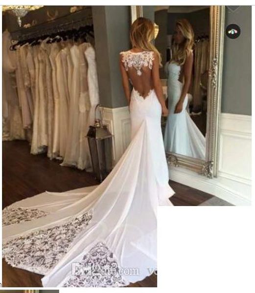 backless wedding dresses