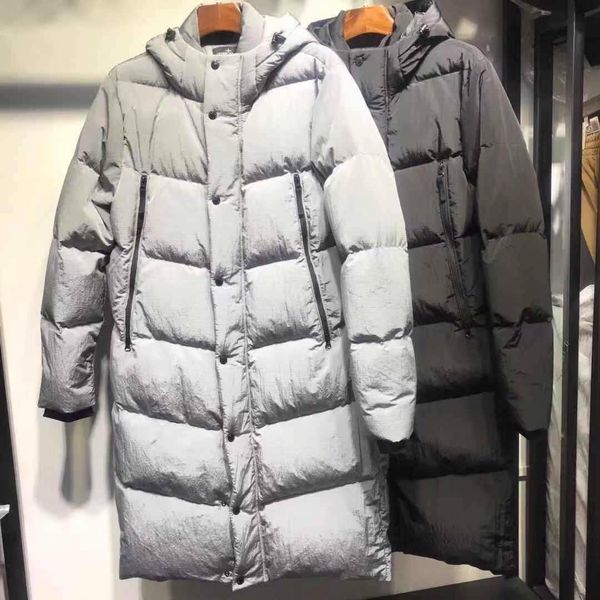 

2019 new down jacket uk popular anorak down coat winter outerwear hooded parkas original brand package, Black