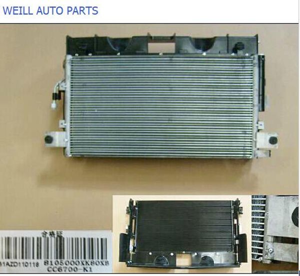

weill 8105000xk80xb condenser assy for great wall haval h5