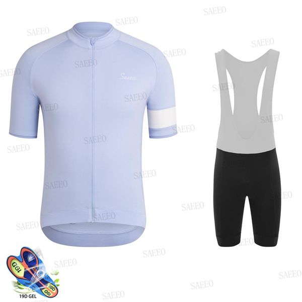 

ropa ciclismo hombre велоспорт одежда 2020 pro с коротким рукавом задействуя джерси дышащий биб шорты летние наборы, Black;blue