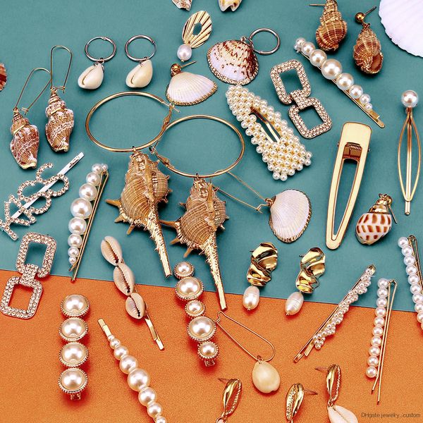 

Vkme New Natural Sea Shell Earrings Female Models 2019 Fashion Korean Version Of The Geometric Earrings Summer Female Model Gift