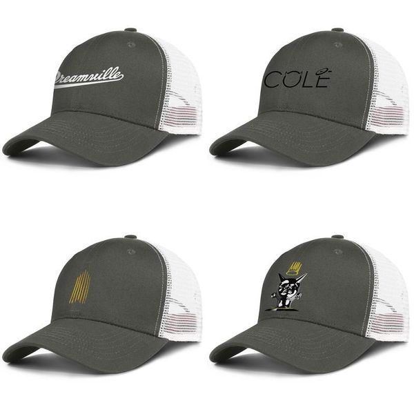 

white dreamville j cole mens and womens adjustable trucker meshcap designer vintage custom classic baseballhats born sinner album j, Blue;gray