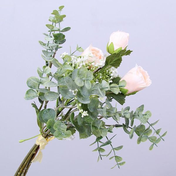 

natural favors fabric bouquet preserved babysbreath lover artificial ornament dried flower anniversary decoration supply wedding