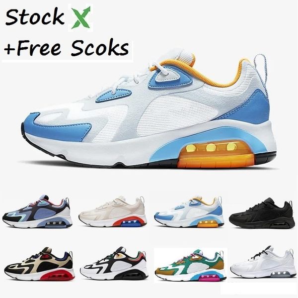 

stock x men elastic training running shoes 200 mystic green royal pulse black white trainers athletic max outdoor sports sneakers 40-46