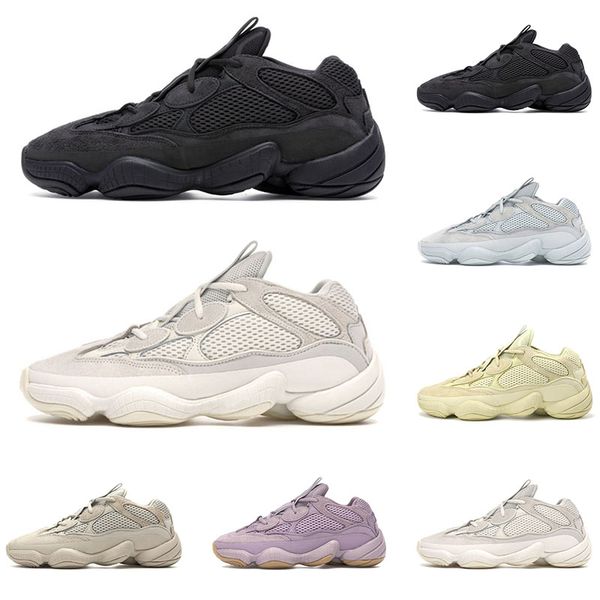 

500 running shoes soft vision bone white moon yellow utility black blush salt mens womens sports sneakers size 36-45