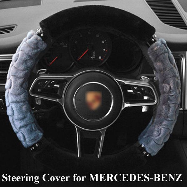 

Car Steering Wheel Cover for mercedes-benz All Model Steering Wheel Cover Braid on The Steering Wheel momo