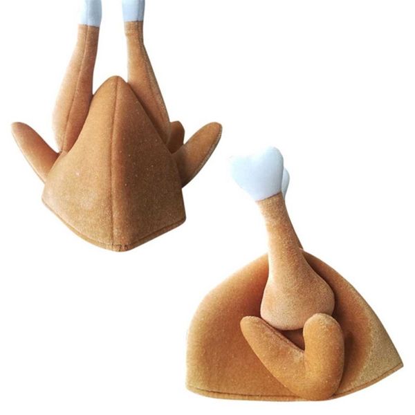 

plush roasted turkey hats thanksgiving halloween costume holiday trot accessory other event party supplies