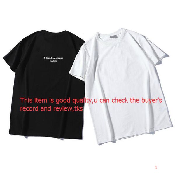 

summer mens designer t shirt brand tees with letters print short sleeves luxury mens t shirt size s-2xl lr190449, White;black