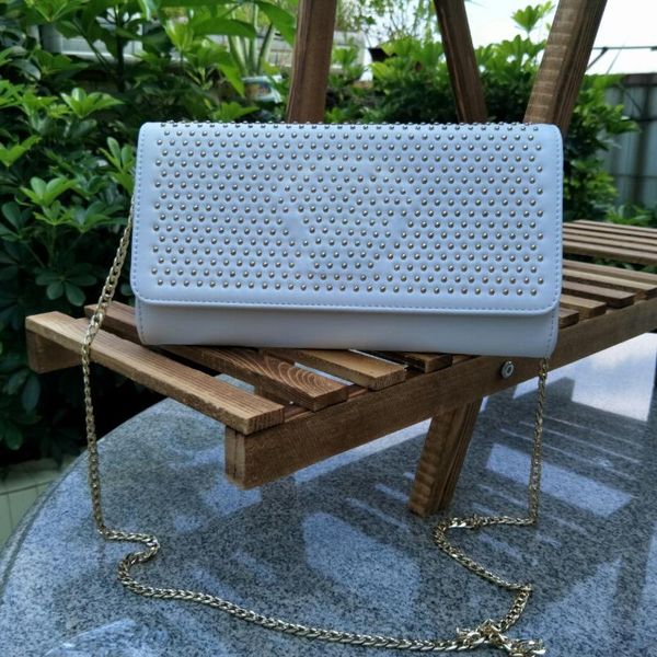 

bag wallet flip new fashion square bag medusa head personalized rivet large capacity bag 151