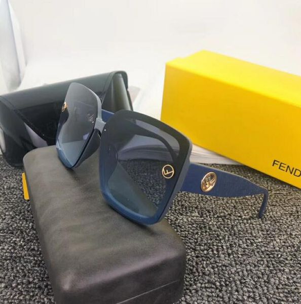 

2019 summertime sunglasses oversized sunglasses womens sunglasses siamese personality colorful luxury boutique trend cool glasses 8 color, White;black