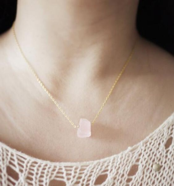 

ожерелье камень июня, перидот. розовый кварц. аметист. круглое кварцевое ожерелье из лунного камня коричневое ожерелье, каменное ожерелье, 1, Silver