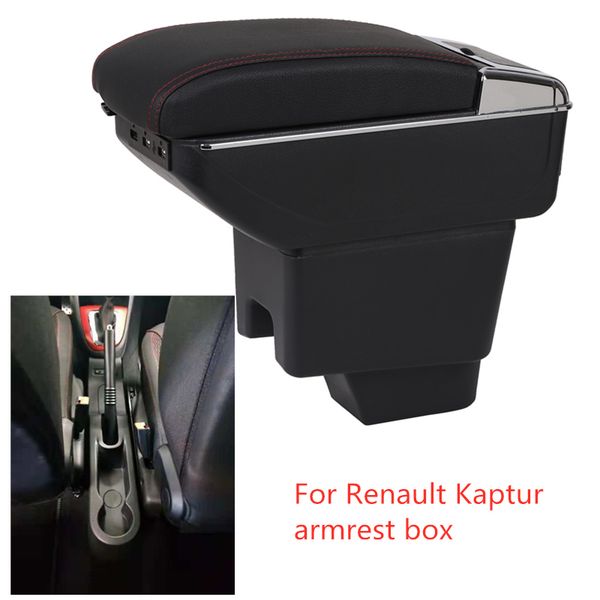 

for kaptur captur qm3 armrest car centre console storage box interior arm rest car-styling accessories part