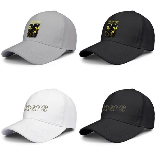 

the doors logo black mens and womens trucker cap design fitted golf sports fashion baseball cute personalised hats live neon, Blue;gray