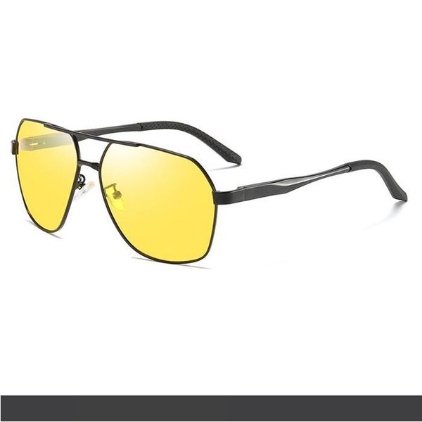 

человек бренд дизайнер мужские солнцезащитные очки мужская большая рамка поляризованные солнцезащитные очки мужские и женские очки для вожде, White;black