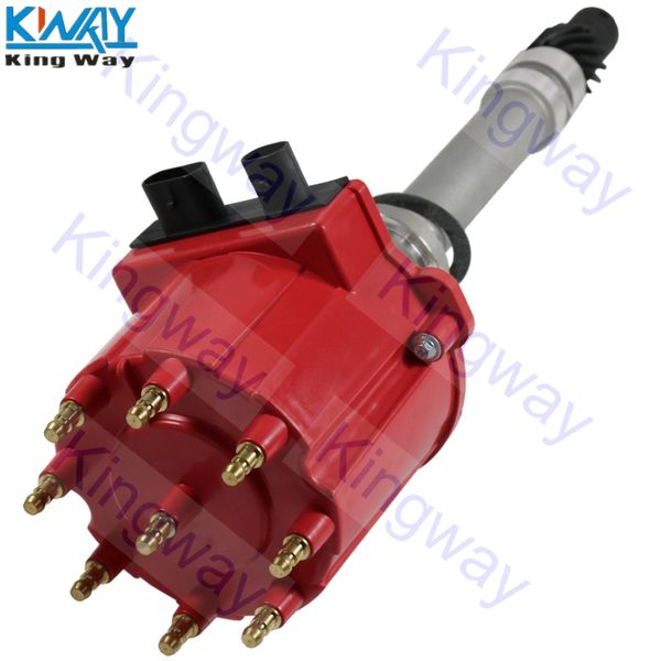 

king way- red cap hei ignition distributor 1103952 for 87-95 gmc 5.0l 5.7l 7.4l