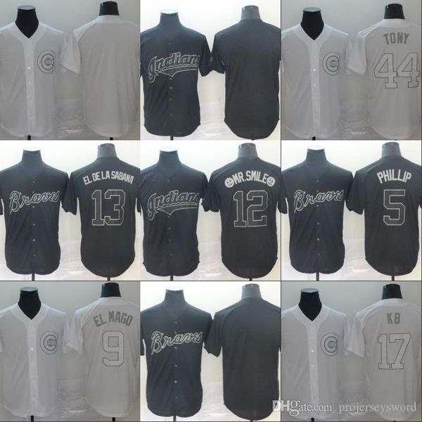 

Mens Javier Baez El Mago Kris Bryant KB Anthony Rizzo Tony Freddie Freeman Phillip Ronald Acuna Jr. El de la Sabana Players Weekend Jerseys
