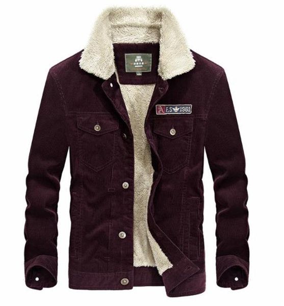 

плюс размер сплошной цвет мужские толстые пальто однобортный с длинным рукавом верхняя одежда мода вельвет мужская верхняя одежда, Black;brown