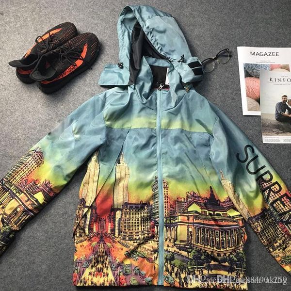 

ранняя осень новый оригинальный уличный хип-хоп тренд ветрозащитный водонепроницаемый спорт на открытом воздухе досуг мужская куртка повседн, Black;brown