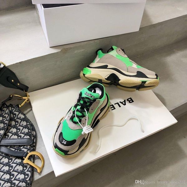 

triple s clear sole sneakers, r brand casual sneakers, stylish flat-bottomed comfort, size 35-45, with original box,dd