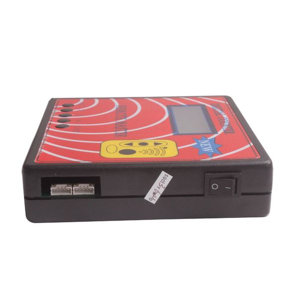 CKS Porta del garage per auto Copiatrice telecomandata Contatore digitale Master remoto con 3 tasti a distanza di frequenza regolabile tipo A304S