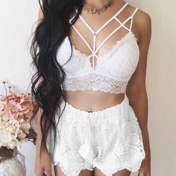 

lace bras soft women underwear european american lingerie vest skin-friendly gathered bra triangle cups, Red;black