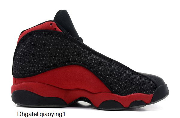 

оптовая скидка 13 xiii разводили размер черный красный men баскетбол обувь 13s спортивная обувь кроссовки тренеры высокого качества 7-12, Black