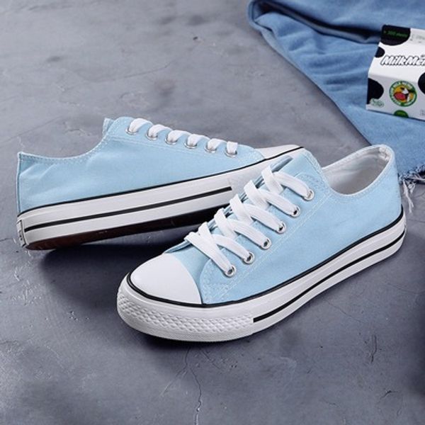 

fashion women sneakers denim casual shoes female summer canvas shoes trainers lace up ladies basket femme stars tenis feminino, Black