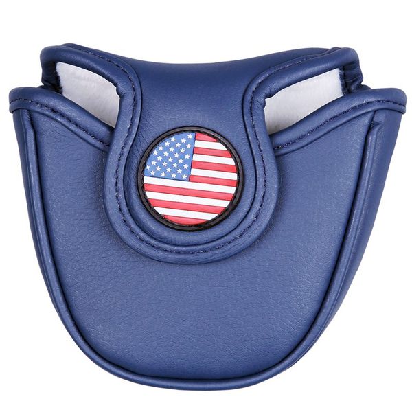 

design mallet putter cover golf headcover putter head cover magnetic closure
