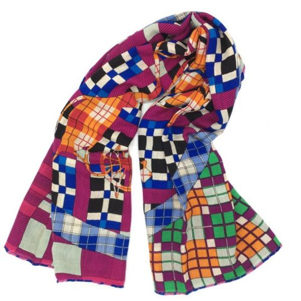 Оптово-новый бренд дизайн 50% шелковый 50% шерстяной материал печати буквы Pattren размер 130 см -130см квадратных шарфов Пашмина шарф для женщин