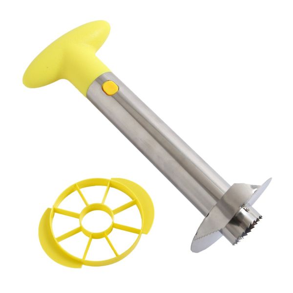 

selling stainless steel pineapple peeler for kitchen accessories pineapple slicers apple slicer fruit cutter cooking ananas