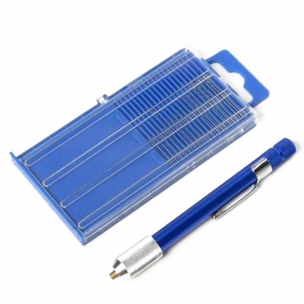 

21pcs mini twist micro-drill bits set & aluminum hand drill & case for hobby