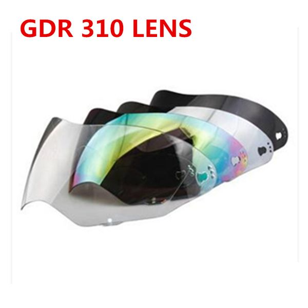 

gdr 310 motorcycle helmet anti fog visor off road helmet lens 4 colors optional motocross helmets shield cascos para moto