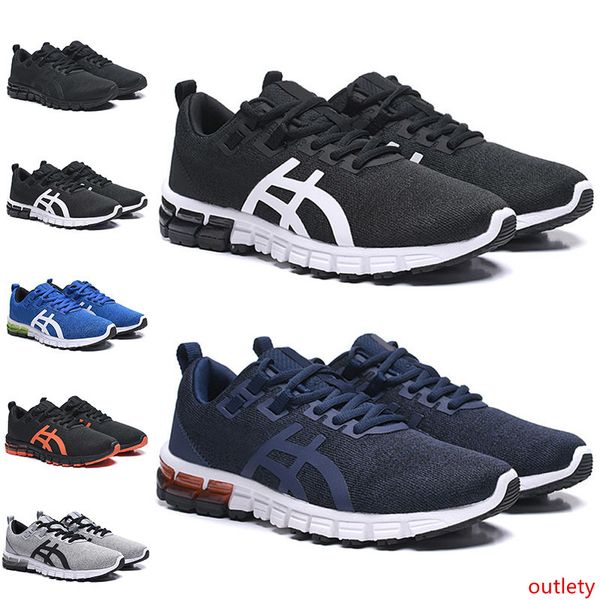 

мужская обувь высокого качества гель-quantum 90 кроссовки для мужчин черный белый темно-синий оранжевый серый breathabel дизайнерские тренер