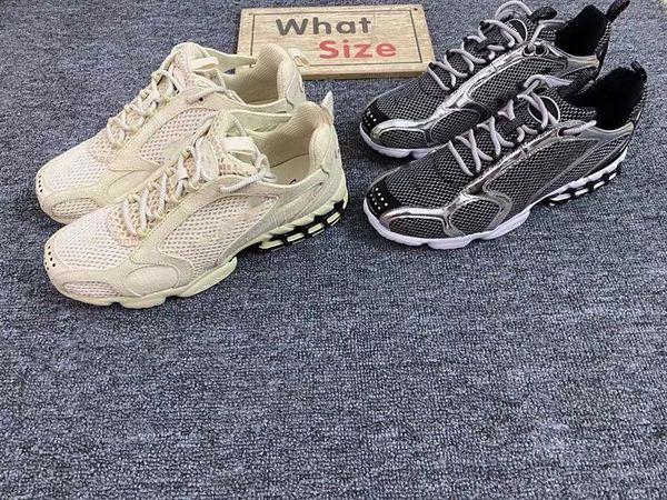 

ne 2020 new stussy spiridon cage 2 running shoes hococal men's cq5486-200 cu1854-001 chaussure sports sneakers trainer size 36-45