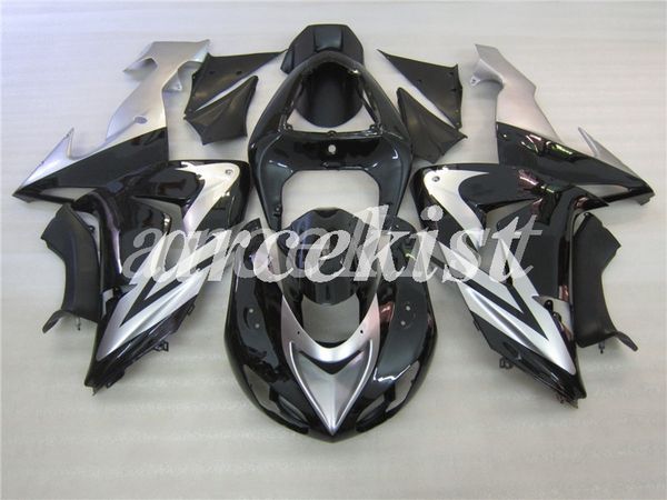 

новый abs для мотоциклов полных обтекатели комплектов fit для kawasaki ninja zx-10r 2006 2007 06 07 body набора пользовательского черного се