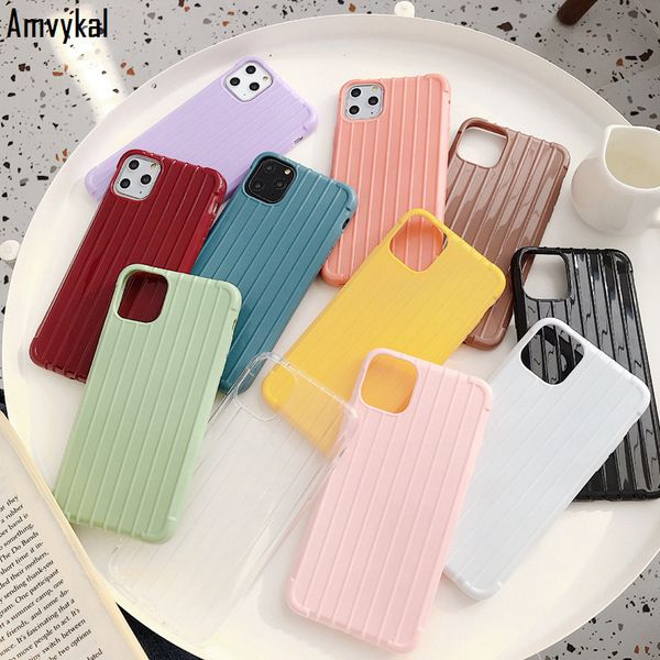 

fashion candy colorful soft tpu silicone case for iphone 11 pro xr xs max suitcase phone cover for iphone 6s 7 8 plus