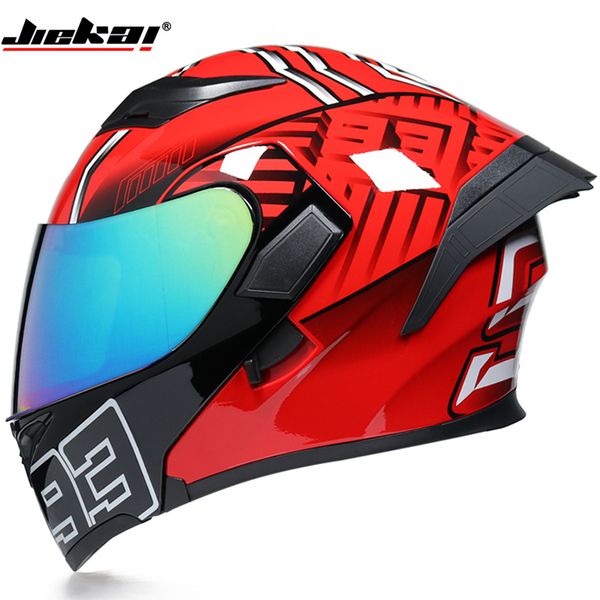 

new motorcycle helmet safety helmet racing motocross double lens dot approved
