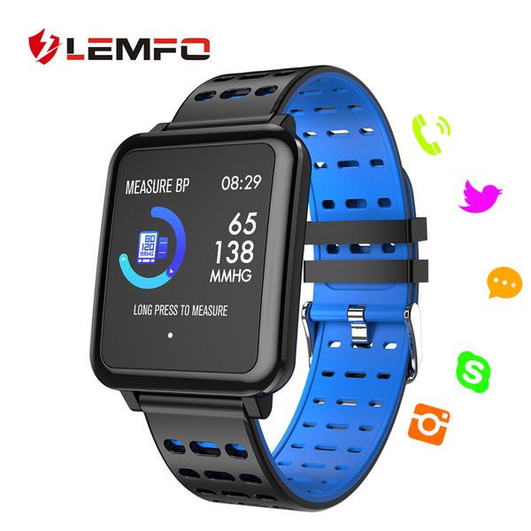 

LEMFO T2 Fitness Bracelet Multiple Sports Modes IP67 Waterproof Heart Rate Blood pressure Oxygen Monitoring Sport Smart Bracelet