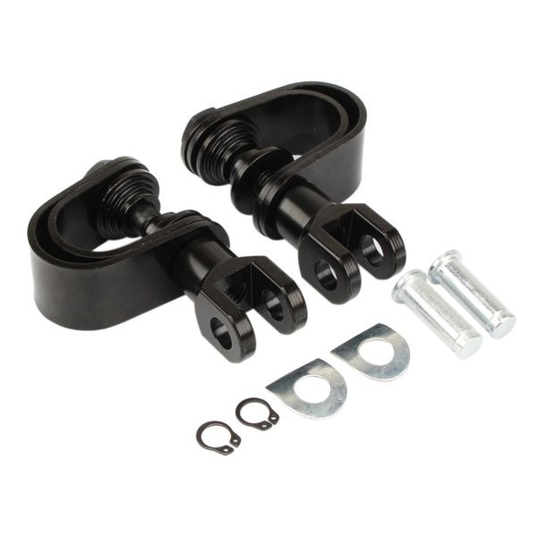 

1\" motorcycle footrest mount clamp engine guard footpeg clips