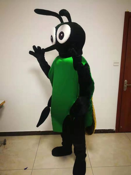 alta qualità immagini reali costume della mascotte dell'insetto zanzara costumi anime pubblicità mascotte formato adulto fabbrica diretta spedizione gratuita