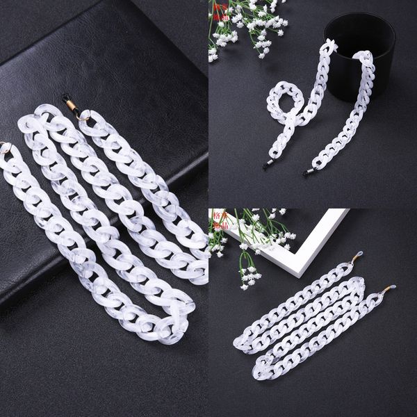 

resin acrylic plastic simple anti resin acrylic plastic glasses simple glasses anti-skid chain anti-skid chain anti, Blue
