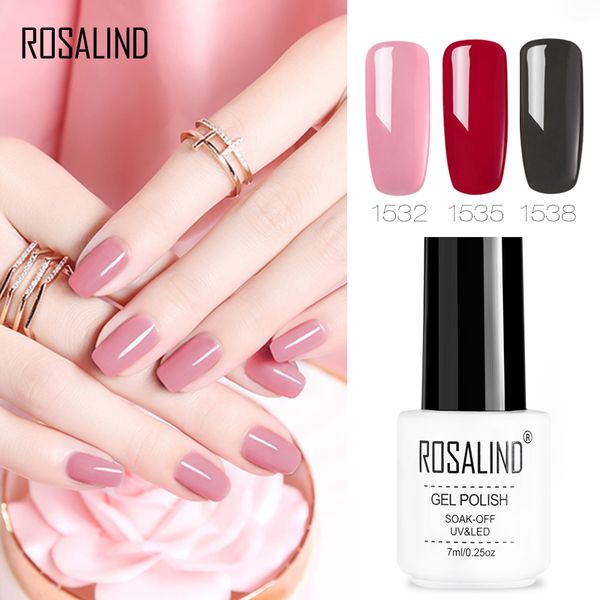 

rosalind gel 1s gel nail polish pure series soak off primer nails manicure for nails extensions color coat