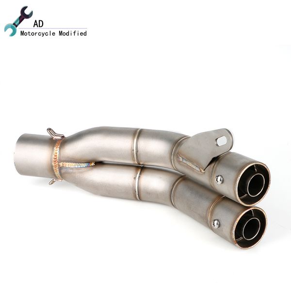 

for hornet exhaust system double outlet muffler titanium pipe escape accessories motorcycle db killer