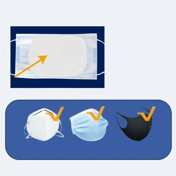 

50pieces three layers disposable mask replacement pad mask filter safety