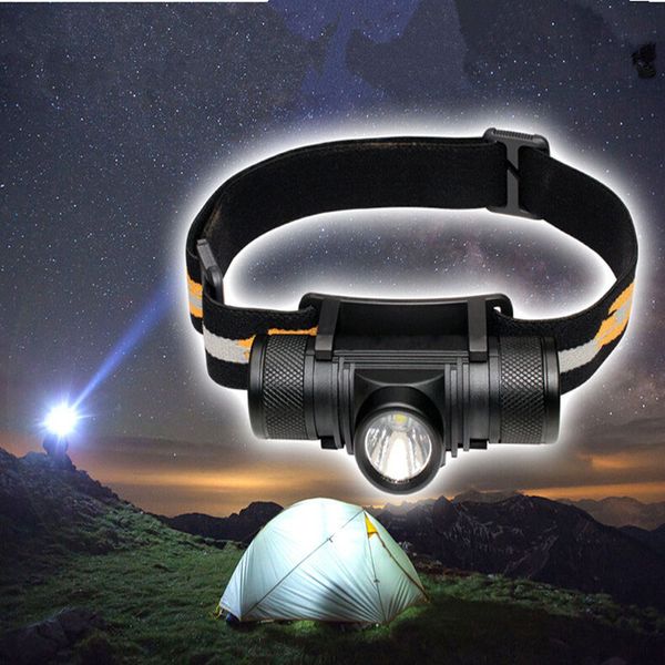 

d10 powerfu led headlight usb chargeable 18650 t6 10w torch light headlamp 800lm led tactical