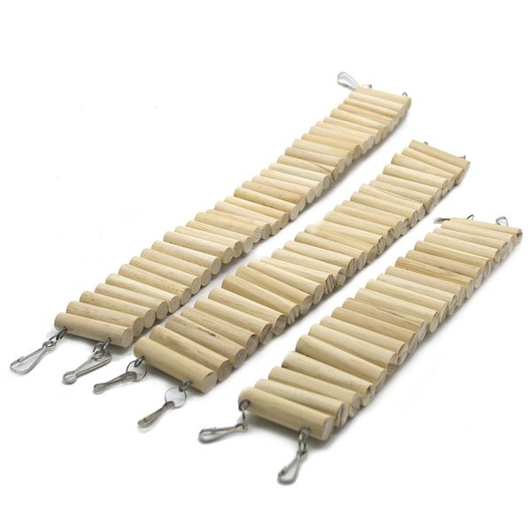

hamster log stacks parrot bird toys raw wood path along the cliff stairs scaling ladder