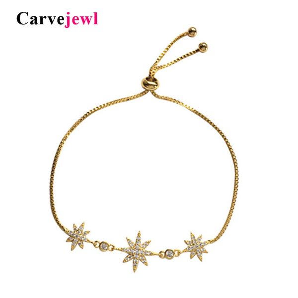 

carvejewl starburst crystal rhinestone adjustable bracelets for women wedding jewelry korea design silver color simple bracelets, Black