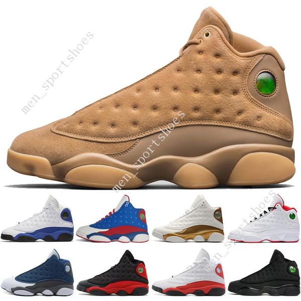 

13 13s mens basketball shoes phantom chicago gs hyper royal black cat flints bred brown wheat he got game men sports sneakers women